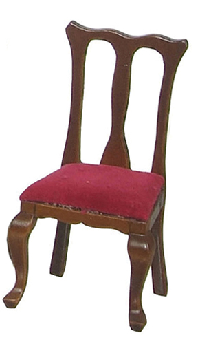 AZT6171 - Qa Side Chairs, Red/Walnut, 4Pc