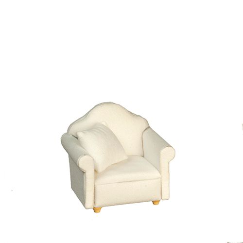 AZT6296 - Chair With Pillows/White