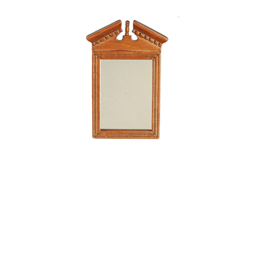 AZT6309 - Old Fashioned Mirror, Walnut