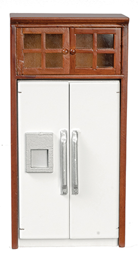 AZT6734 - Refrigerator With Cabinet, Walnut