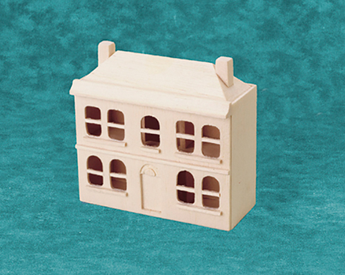 AZT8461 - Mini Dollhouse, Natural, Cb