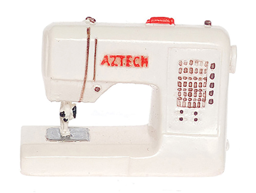 AZT8472 - Modern Sewing Machine, White