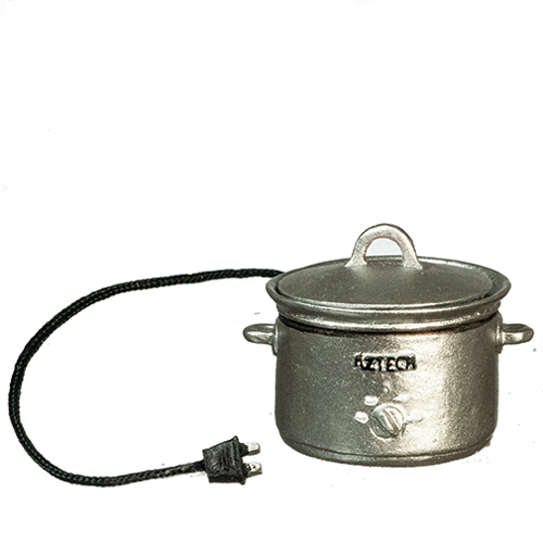 AZT8477 - Electric Crockpot, Silver