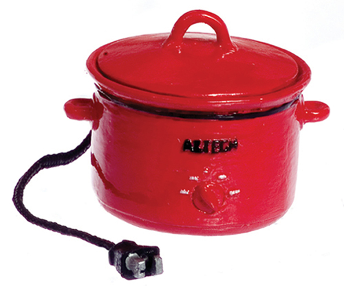 AZT8478 - Electric Crockpot, Red