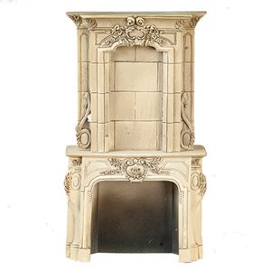 AZYM0824 - Victorian Fireplace/Gray
