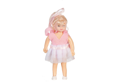 AZ00004 - Girl Doll With  Outfit, Blonde