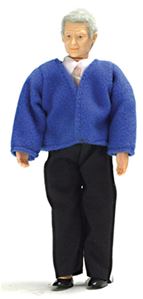 AZ00068 - Grandfather Doll With Outfit