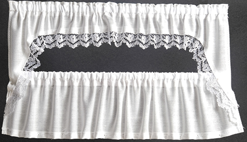 BB52412 - Curtains: Picture Window Cape, White