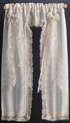 BB52701 - Curtains: Victorian Priscilla, Ecru