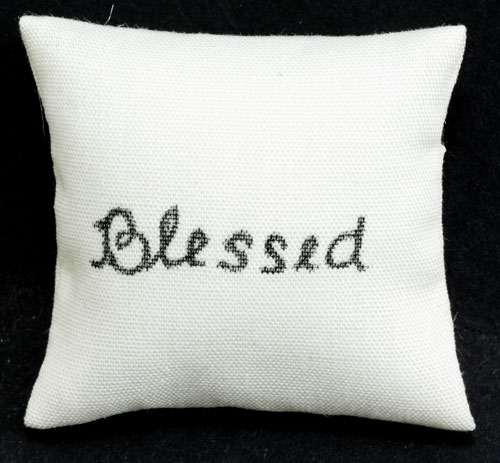 BB80039 - Pillow: Ecru Blessed