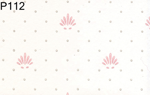 BH112 - Wallpaper 3pc: Pink Shell On White