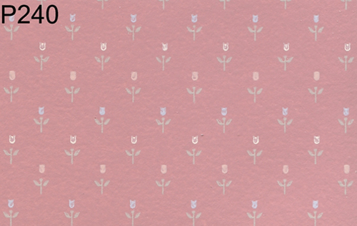 BH240 - Prepasted Wallpaper, 3 Pieces: Rose Mini Floral