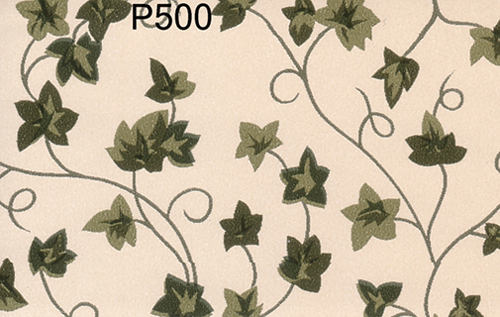 BH500 - Prepasted Wallpaper, 3 Pieces: Ivy On Almond