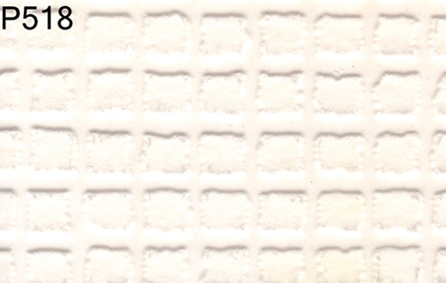 BH518 - Prepasted Wallpaper 3pc: White/White Patio Tile