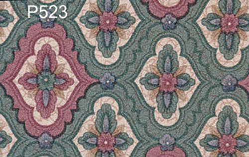 BH523 - Prepasted Wallpaper, 3 Pieces: Archduke-Cranberry