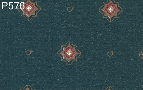 BH576 - Prepasted Wallpaper, 3 Pieces: Hunt Club Green