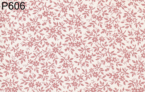 BH606 - Prepasted Wallpaper, 3 Pieces: Tiny Cinnamon Flowers