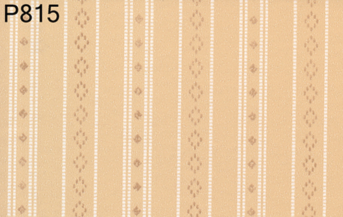BH815 - Prepasted Wallpaper, 3 Pieces: Gold Diamond Stripe