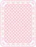 BPFC109 - Floorcloth: Pink Bows