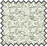 BPFFR23 - Silk Fabric: 1/2 In Campagne Green