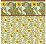 BPHAC102 - 1/2In Scale Wallpaper, 6pc: Sunflower