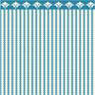 BPHAM101B - 1/2In Scale Wallpaper, 6pc: Ticking, Blue