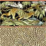 BPHAN100 - 1/2In Scale Wallpaper, 6pc: Leopard