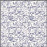 BPHFR211 - 1/2In Scale Wallpaper, 6pc: Campagne Blue