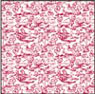 BPHFR212 - 1/2In Scale Wallpaper, 6pc: Campagne Red