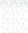 BPQCH110 - 1/4In Scale Wallpaper, 6pc: Baby Rattles