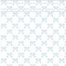 BPHCH101B - 1/2In Scale Wallpaper, 6pc: Bows, Blue