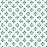 BPHKT404B - 1/2In Scale Wallpaper, 6pc: Tulip Tile, Blue
