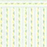 BPHVT103Y - 1/2In Scale Wallpaper, 6pc: Fern Dance, Yellow
