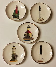 BYBCDD358 - 5 Light House Plates
