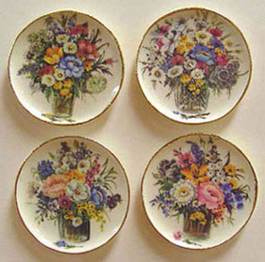BYBCDD365 - Flowers In Glasses Platters