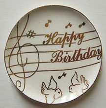 BYBCDD451 - Happy Birthday Platter