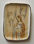 BYBCDD454 - Mary With Child Plate