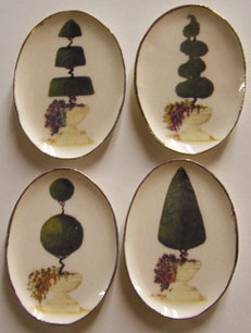 BYBCDD528 - Topiary Platters
