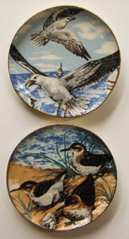 BYBCDD603 - Seagulls &amp; Sandpipers Platters