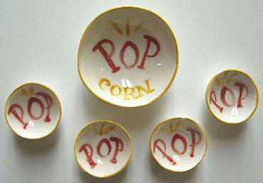 BYBCER124 - Pop Corn Bowl Set