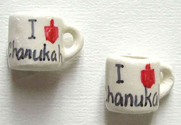 BYBJC14 - I Love Chanukah Mug
