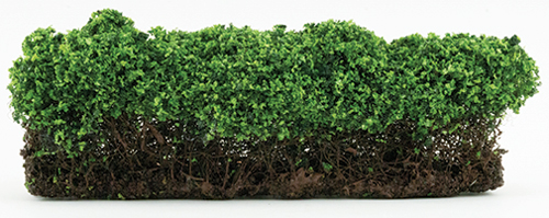 CA0285 - Large Green Hedges, 1pc 3&quot; x 7-3/4&quot;