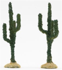 CA0301 - Medium Saguro Cactus, 4-1/4 Inches, 2 Pieces