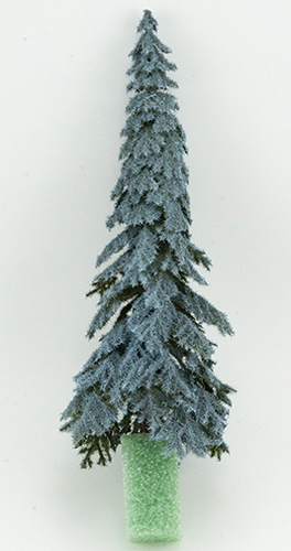 CA0539 - Eastern Blue Spruce Tree on Spike, 8 Inches