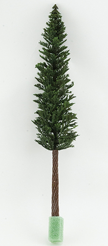 CA0573 - Lodgepole Pine Tree on Spike, 18 Inch Tall