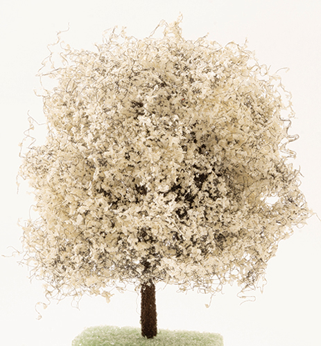 CA1500 - White Dogwood Tree on Spike, 4 Inches