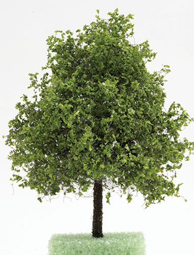 CA1532 - Light Green Oak Tree on Spike, 4 Inches