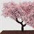 CA1563 - Ornamental Blossoming Cherry Tree on Spike, 4 Inches