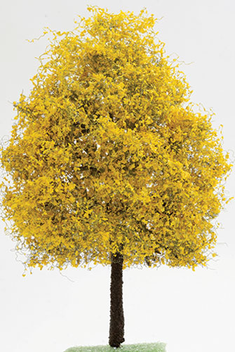 CA2522 - 6&quot; Golden Autumn Tree on Spike