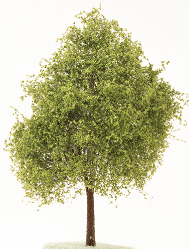 CA2532 - Light Green Oak Tree on Spike, 6 Inches
